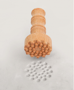 Clay Stamp - Sun Dots